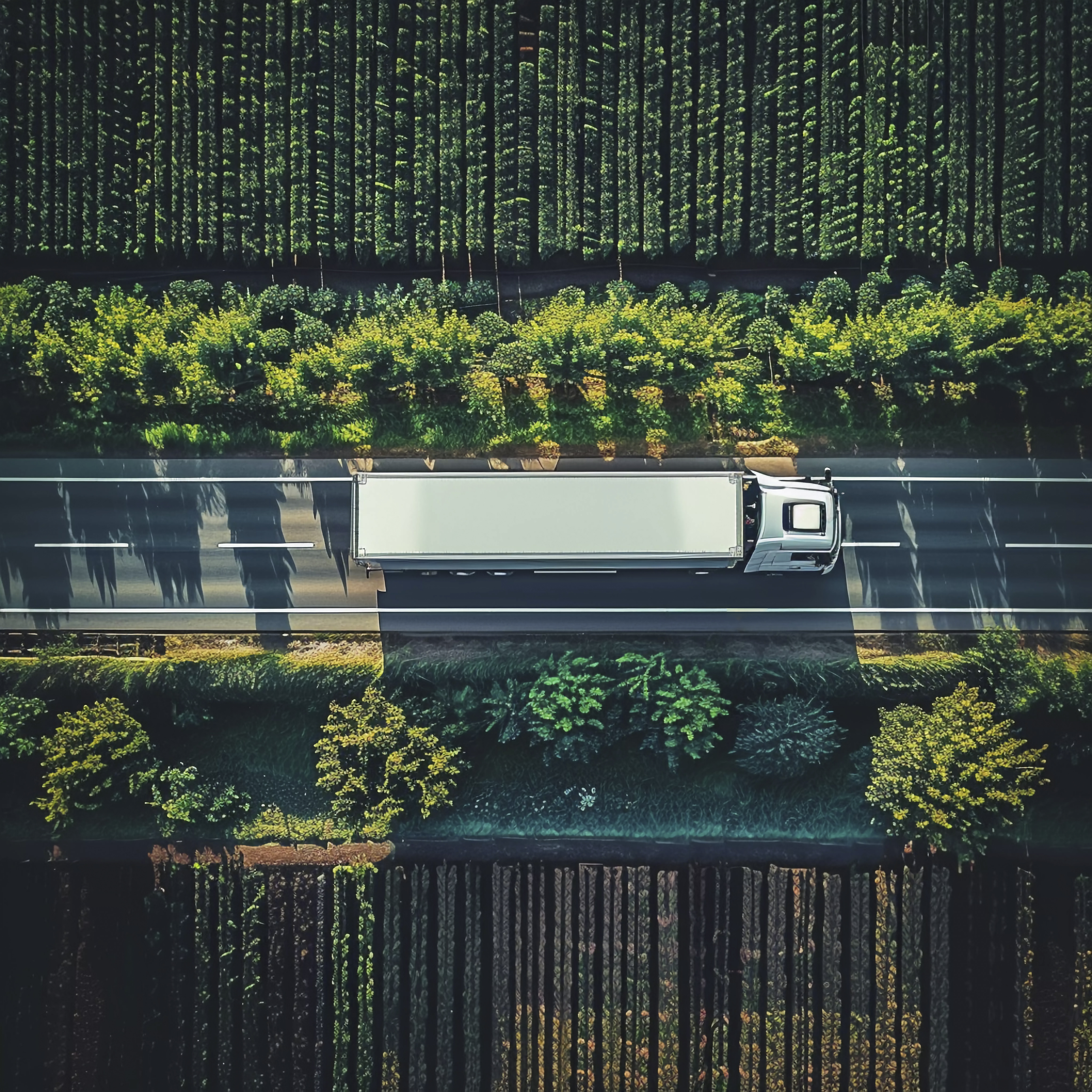 Camión de transporte